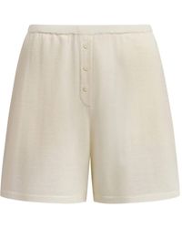 12 STOREEZ - Shorts mit Knöpfen - Lyst