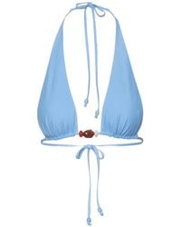 Baobab - Jelena Resin-Stones Triangle-Shape Bikini Top - Lyst
