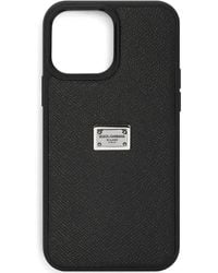 Dolce & Gabbana - Logo-Tag Iphone 13 Pro Max Case - Lyst