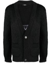 Balmain - Cardigan Con Scollo A V - Lyst