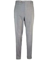 Incotex - Straight Broek Van Tropische Wol - Lyst