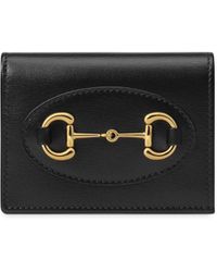 Gucci - Horsebit 1955 Card Case Wallet - Lyst