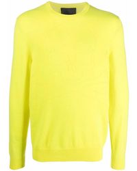 Philipp Plein - Skull Pointelle-Knit Cashmere Jumper - Lyst