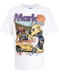 Market - Camiseta con estampado gráfico - Lyst