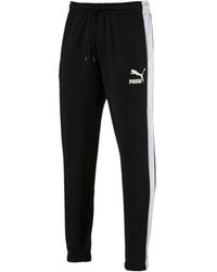 PUMA - Side-Stripe Track Pants - Lyst