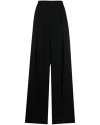 Brunello Cucinelli - High-waisted Tapered Trousers - Lyst