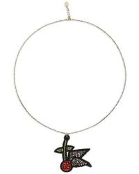 Red(V) - Embellished Necklace - Lyst