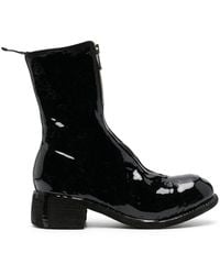 Guidi - Women Pl2 Latex Painted Soft Horse Leather Front Zip Boots - Lyst