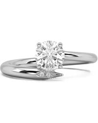 SOLO for Diamonds - Bypass-Ring Mit Diamanten - Lyst