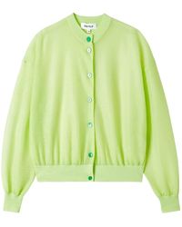 Enfold - Button-Up Drop-Shoulder Cardigan - Lyst