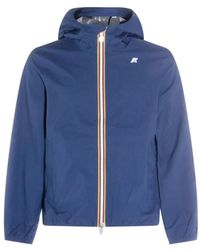 K-Way - Jack Hooded Zip-Up Jacket - Lyst