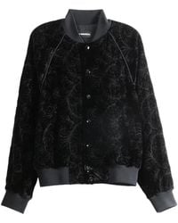 Ann Demeulemeester - Esko Floral-Pattern Bomber Jacket - Lyst