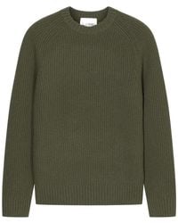 Closed - Ribbed-Knit Raglan-Sleeve Sweater - Lyst