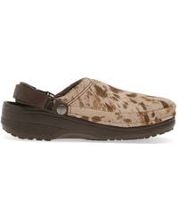 Crocs™ - Crafted Pony Hair Mules - Lyst