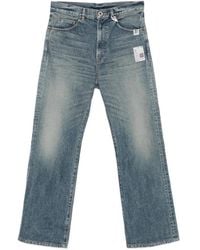 Maison Mihara Yasuhiro - Jean Ample À Design Patchwork - Lyst