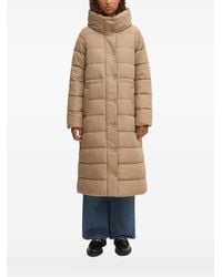 Barbour - Button-Fastening Padded Coat - Lyst