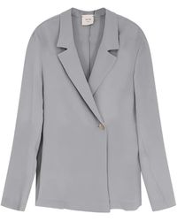 Alysi - Single-Button Lapel Blazer - Lyst