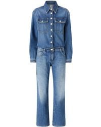 Pinko - Combinaison En Jean - Lyst