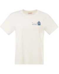 MC2 Saint Barth - X Labubu Emilie Embroidered T-Shirt - Lyst