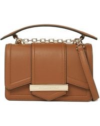 KARL LAGERFELD - Small K/Nova Leather Cross Body Bag - Lyst