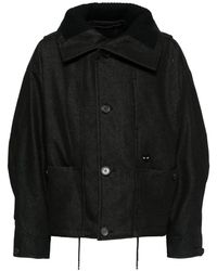 ZZERO BY SONGZIO - Panther Denim-Achtig Jack - Lyst