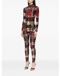 Tessitura - Snake Poppies Printed Jumpsuit - Lyst