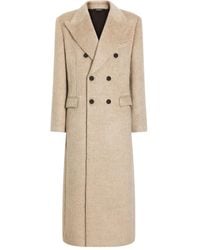 Dolce & Gabbana - Peak-Lapel Double-Breasted Coat - Lyst