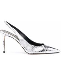 SCAROSSO - X Brian Atwood Sutton Slingback Pumps - Lyst