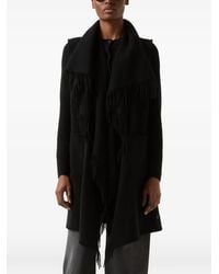 Bogner - Noah Fringe-Trim Poncho - Lyst