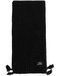 SALON C. LUNDMAN - Ribbed Tassel-Detail Scarf - Lyst