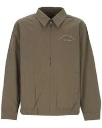 Maison Labiche - Logo-Embroidered Zip-Up Bomber Jacket - Lyst