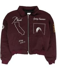 Rhude - Embroidered Bomber Jacket - Lyst