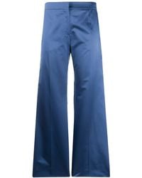 Valentino Garavani - Wide Leg Tailored Trousers - Lyst