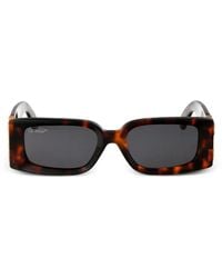 Off-White c/o Virgil Abloh - Roma Tortoiseshell-effect Sunglasses - Lyst
