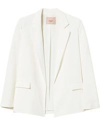 Twinset - Crêpe Blazer Met Cape - Lyst