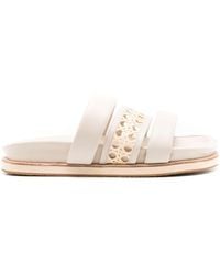 MISCI - Carriola Wicker-Strap Sandals - Lyst