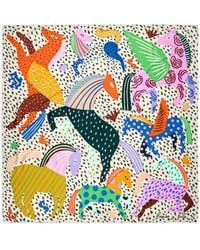 Bimba Y Lola - Horse-Print Scarf - Lyst