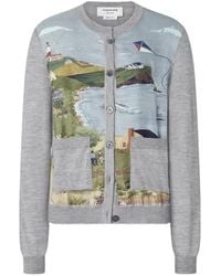 Thom Browne - Cardigan Nantucket - Lyst