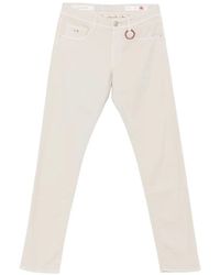 Sartoria Tramarossa - Michelangelo Logo-Patch Jeans - Lyst