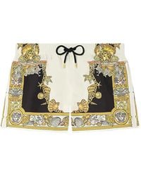 Versace - Coral Theatre Swimsuit - Lyst