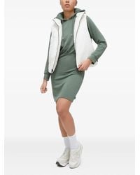 DKNY - Hooded Mini Dress - Lyst