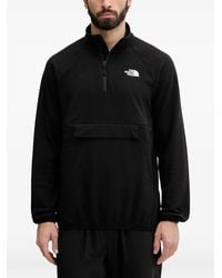 The North Face - Kecha Waffle-Knit Half-Zip Sweatshirt - Lyst