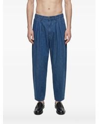 Hed Mayner - Pleated Jeans - Lyst