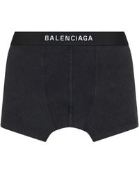 Balenciaga - Cut-Off Boxer Skirt - Lyst