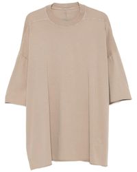 Rick Owens - T-Shirt Con Coulisse - Lyst