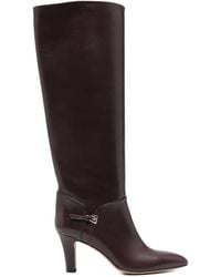 Paris Texas - 75Mm Elsa Buckle-Detail Boots - Lyst
