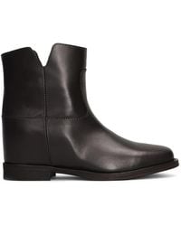 Via Roma 15 - Inside-Wedge Heel Ankle Boots - Lyst
