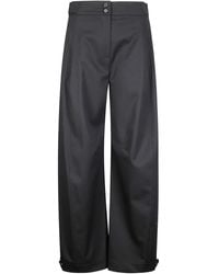 Stefano Mortari - Wide-Leg Trousers - Lyst