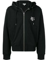 kenzo tiger hoodie black