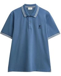 Pringle of Scotland - Piqué Tipped Polo Shirt - Lyst